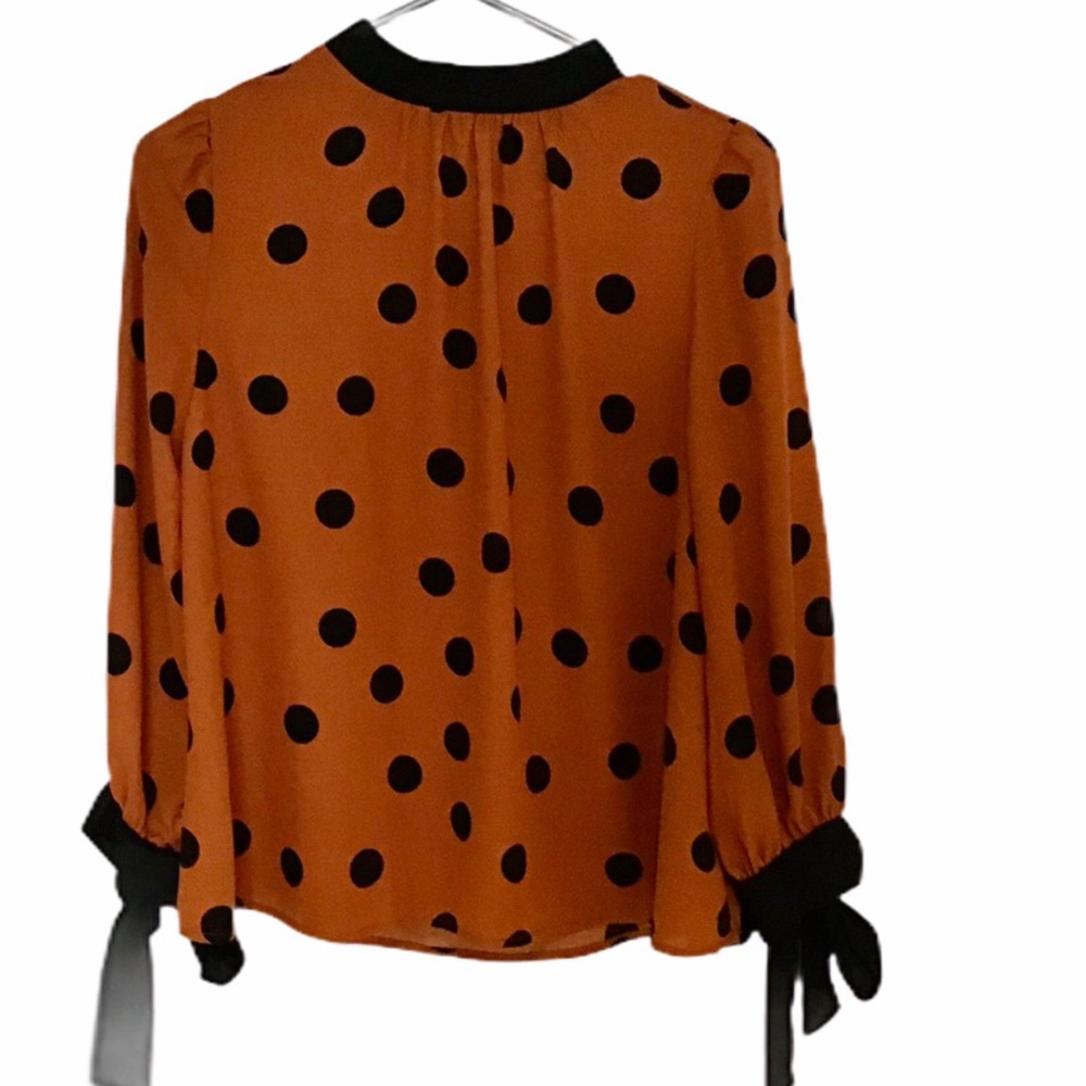💝 Haute Monde Polka Dot Blouse